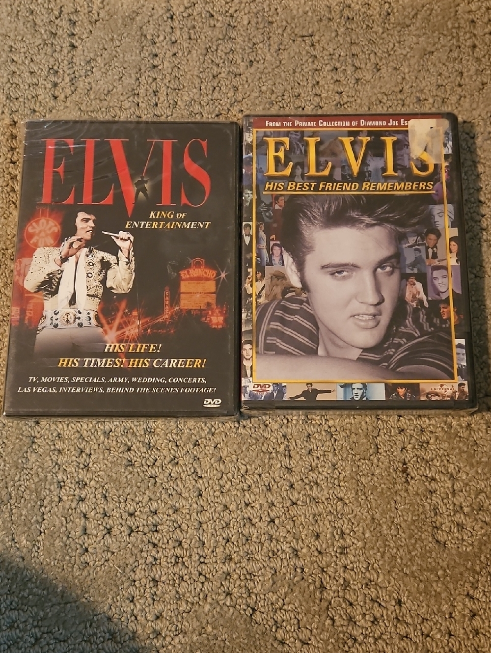 2 Elvis DVDs